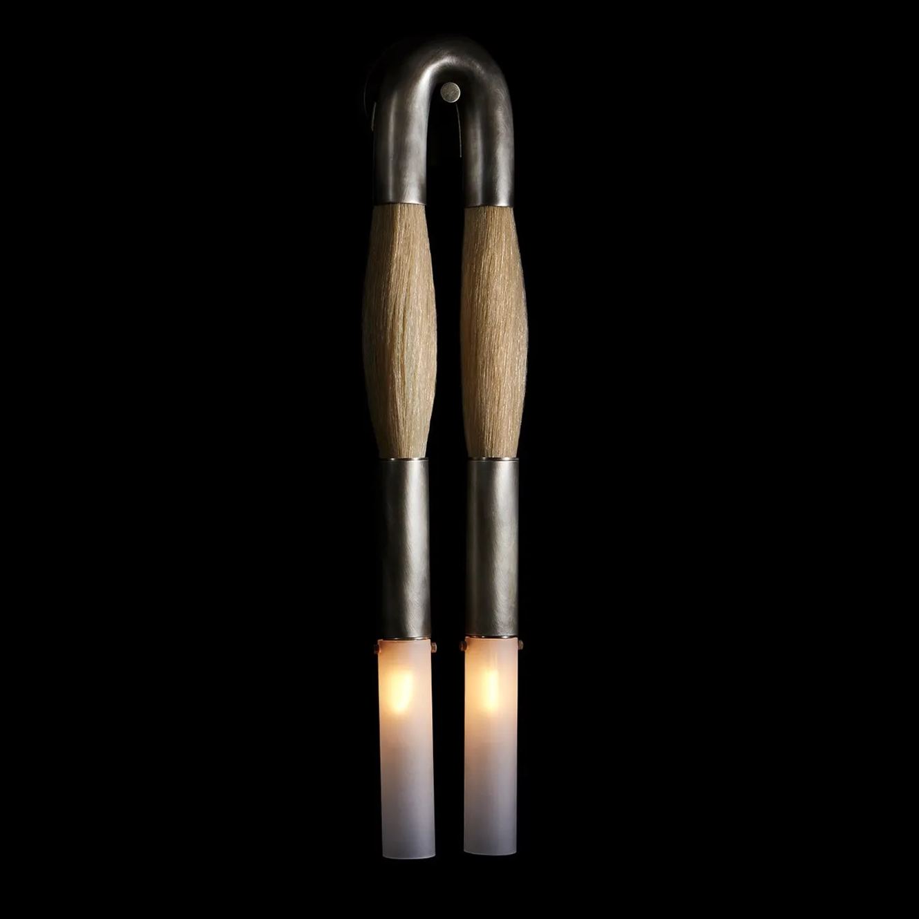 Horse Hair Sconce L