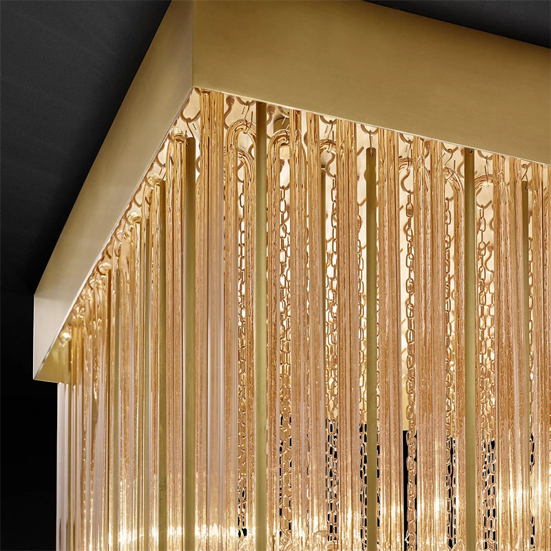Cascade Square Chandelier 21
