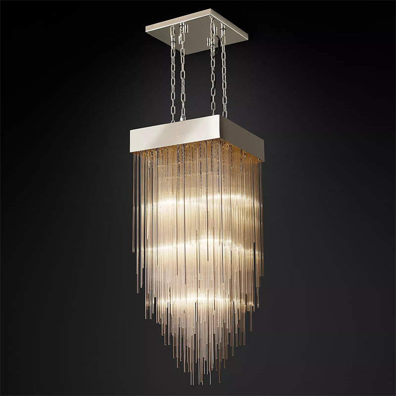 Cascade Square Chandelier 30