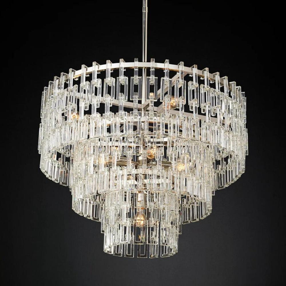Marignan Three-Tier Round Chandelier 36