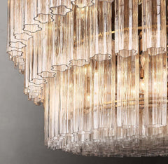 Cielo Three-Tier Round Chandelier 36black light stand