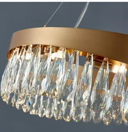 Ariana OvaL Crystal Chandelier