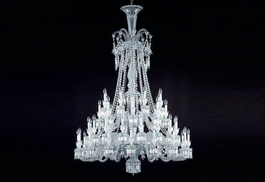 Traditional French Lead Crystal Chandelier