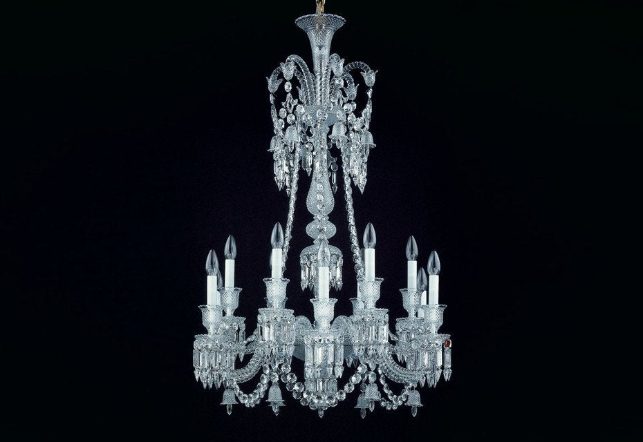 Traditional French Lead Crystal Chandelier