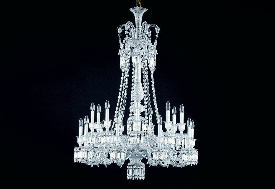Traditional French Lead Crystal Chandelier