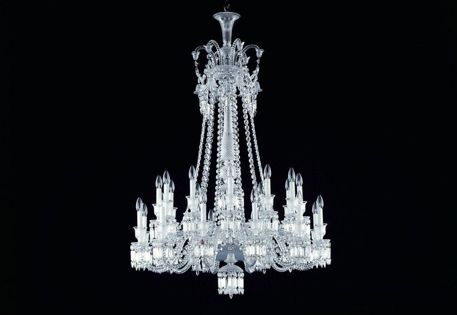 Traditional French Lead Crystal Chandelier